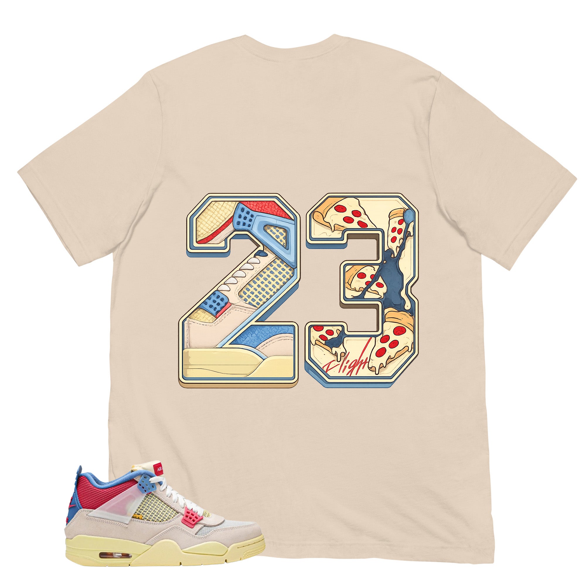 Number 23 Legend Shirt - Match Union LA x Air Jordan 4 Guava Ice