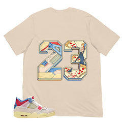 Number 23 Legend Shirt - Match Union LA x Air Jordan 4 Guava Ice