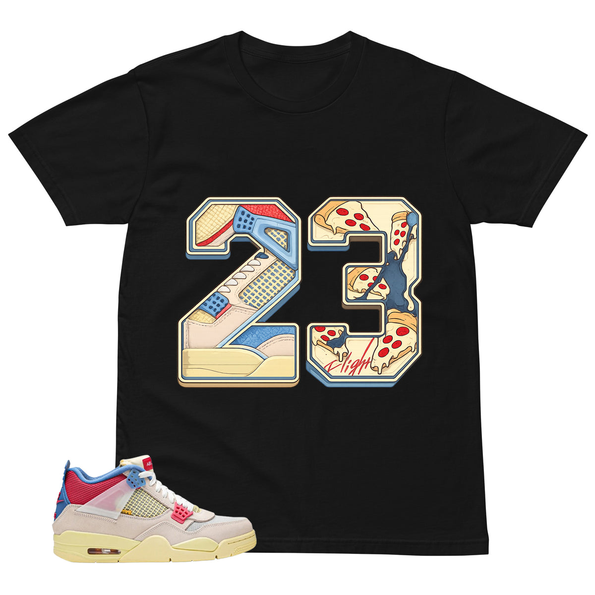 Number 23 Legend Shirt - Match Union LA x Air Jordan 4 Guava Ice