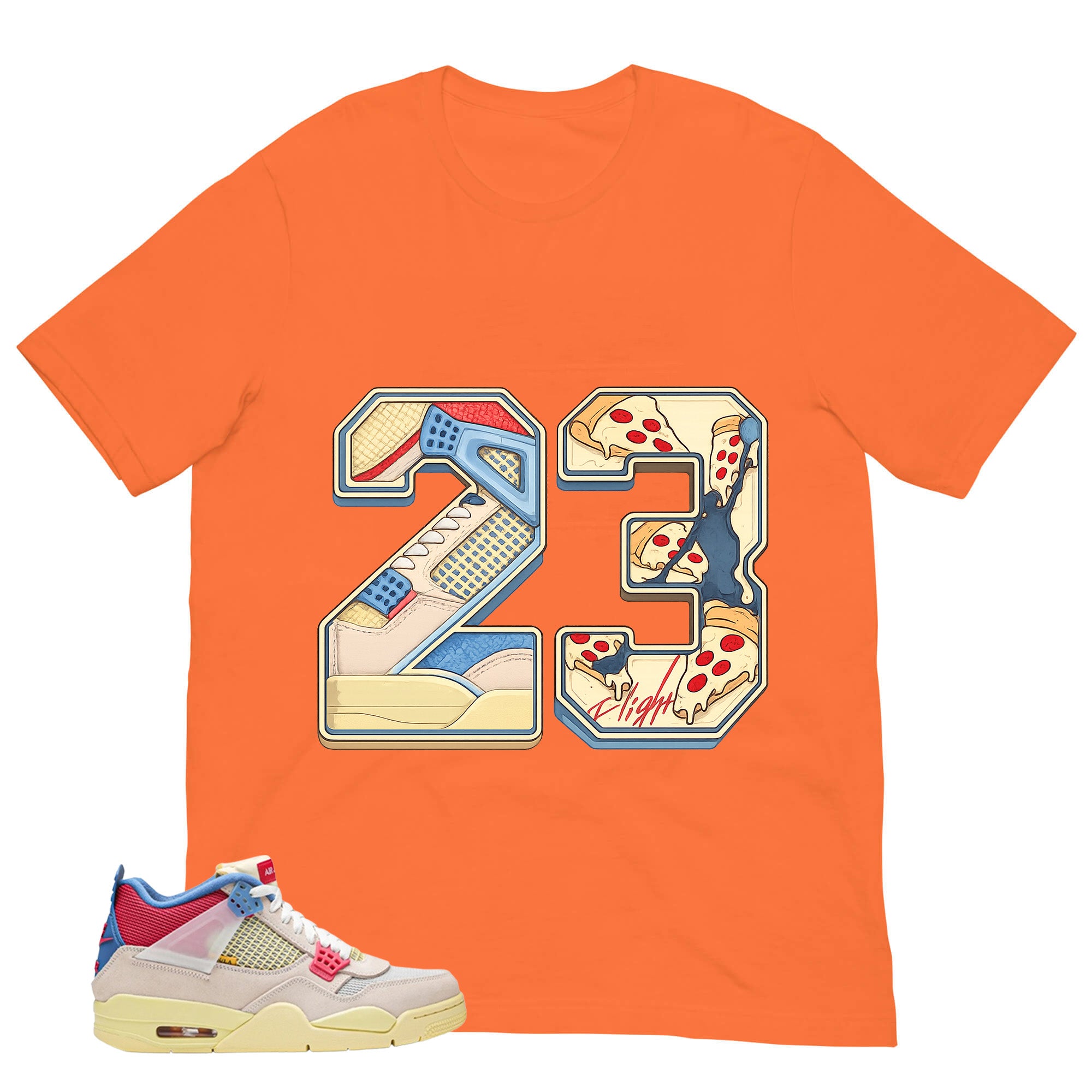 Number 23 Legend Shirt - Match Union LA x Air Jordan 4 Guava Ice