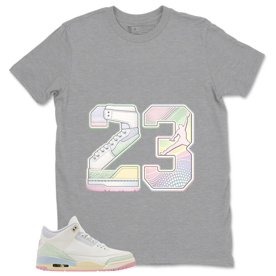 Number 23 MJ Shirt - Match Air Jordan 3 Spring is In The Air