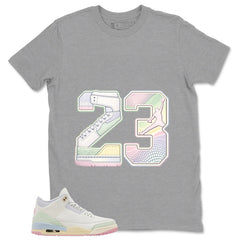Number 23 MJ Shirt - Match Air Jordan 3 Spring is In The Air