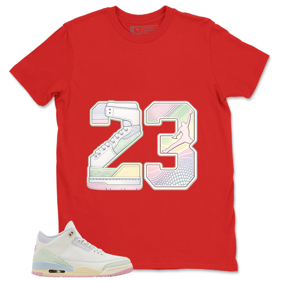 Number 23 MJ Shirt - Match Air Jordan 3 Spring is In The Air