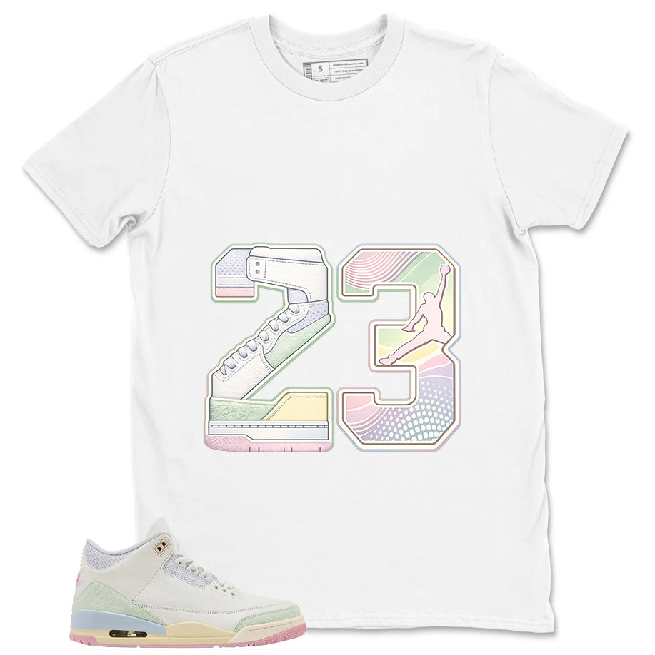 Number 23 MJ Shirt - Match Air Jordan 3 Spring is In The Air