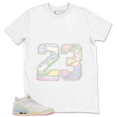 Number 23 MJ Shirt - Match Air Jordan 3 Spring is In The Air