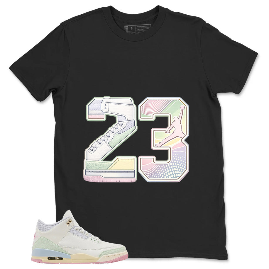 Number 23 MJ Shirt - Match Air Jordan 3 Spring is In The Air