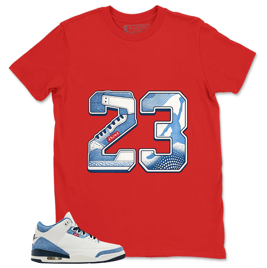 Number 23 MJ Shirt - Match Levi’s x Air Jordan 3 Retro 'All-Star'