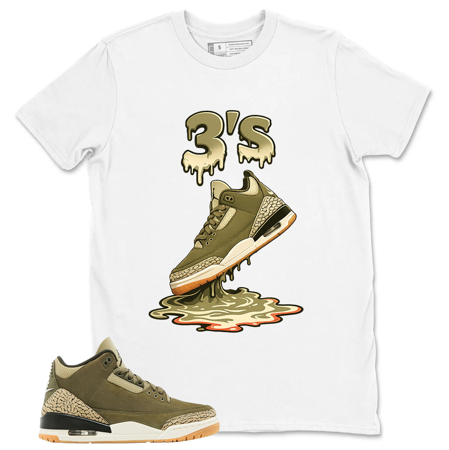 Olive Family Affair 3s Zadago Shirt 3's Dripping Graphic