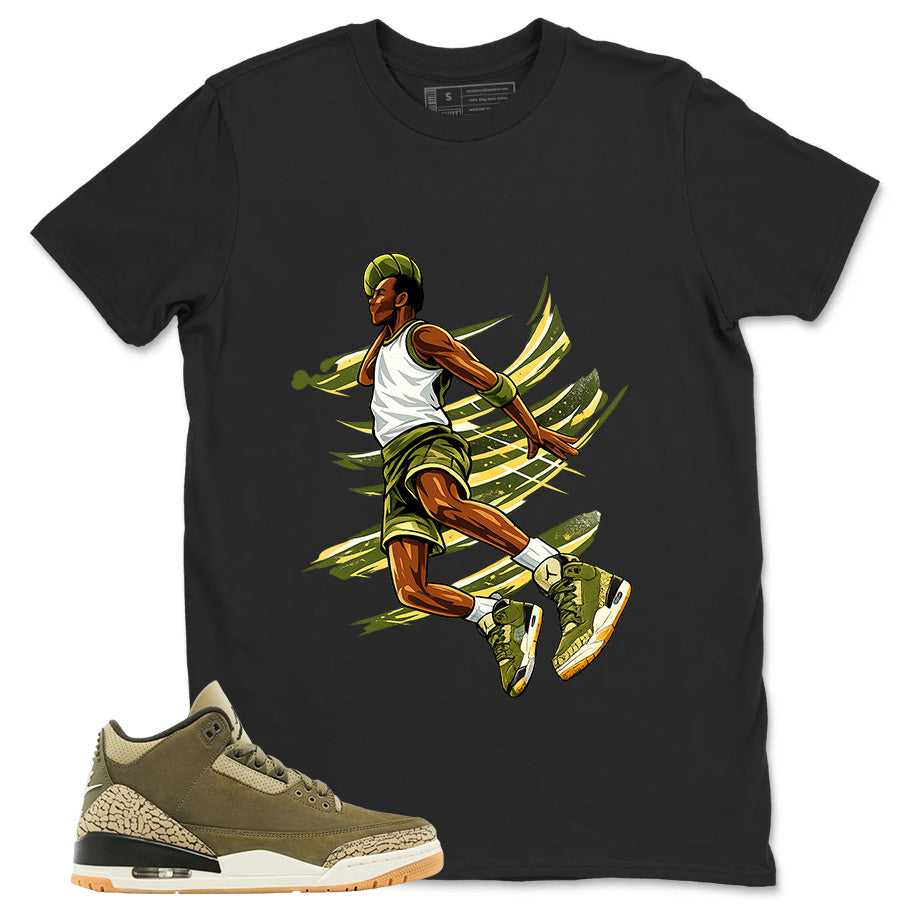 Olive Family Affair 3s Zadago Shirt Air Ball Graphic