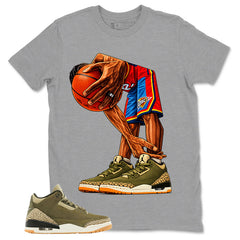 Olive Family Affair 3s Zadago Shirt Ball Time Graphic