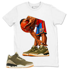 Olive Family Affair 3s Zadago Shirt Ball Time Graphic
