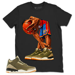 Olive Family Affair 3s Zadago Shirt Ball Time Graphic