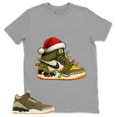 Olive Family Affair 3s Zadago Shirt Kickmas Graphic