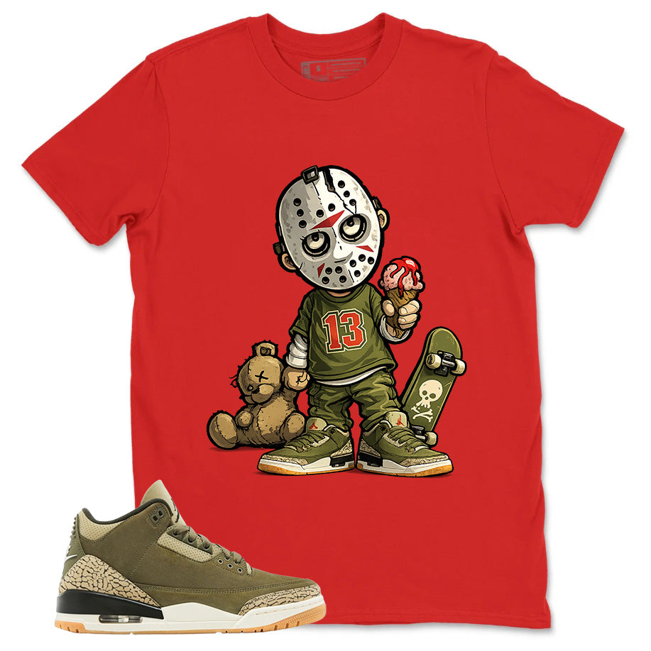 Olive Family Affair 3s Zadago Shirt Little Jason Graphic