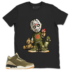 Olive Family Affair 3s Zadago Shirt Little Jason Graphic