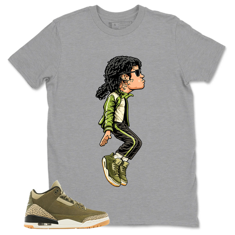 Olive Family Affair 3s Zadago Shirt M.Jackson Tiptoe Graphic
