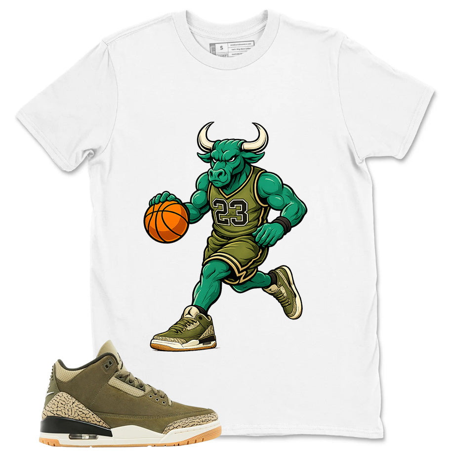 Olive Family Affair 3s Zadago Shirt Raging Bull Graphic