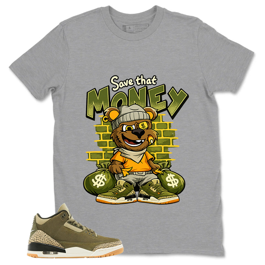 Olive Family Affair 3s Zadago Shirt Save That Money Graphic