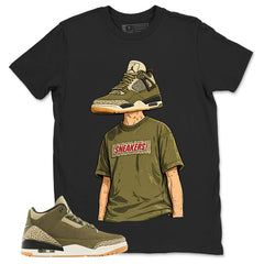 Olive Family Affair 3s Zadago Shirt Sneakerhead Graphic