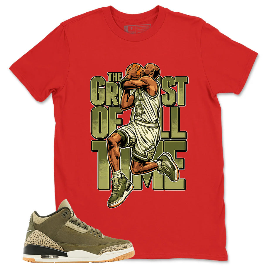 Olive Family Affair 3s Zadago Shirt The Greatest Of All Time Graphic