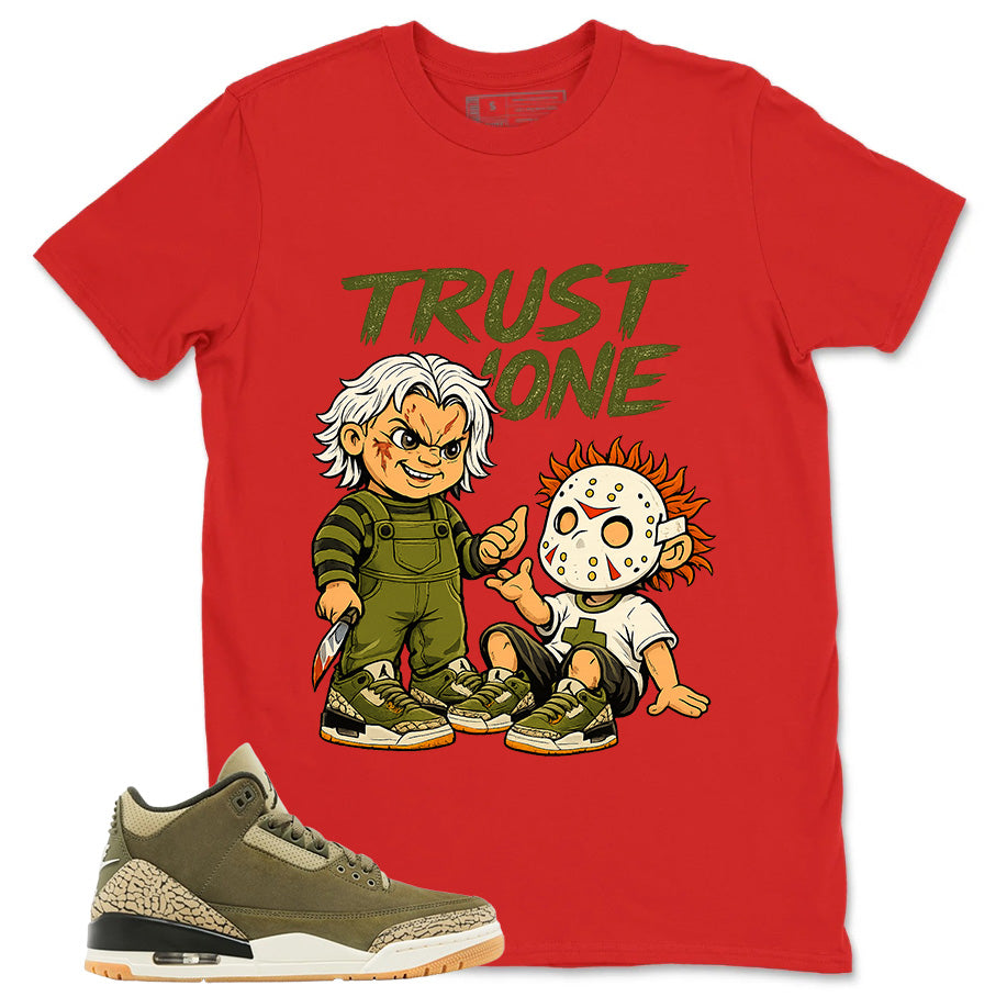 Olive Family Affair 3s Zadago Shirt Trust None Graphic