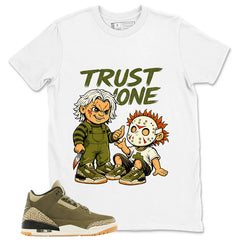 Olive Family Affair 3s Zadago Shirt Trust None Graphic