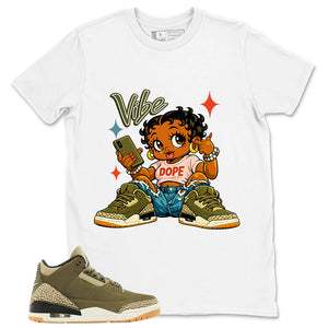 Olive Family Affair 3s Zadago Shirt Vibe Check Graphic