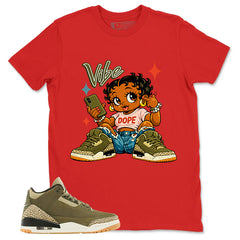 Olive Family Affair 3s Zadago Shirt Vibe Check Graphic
