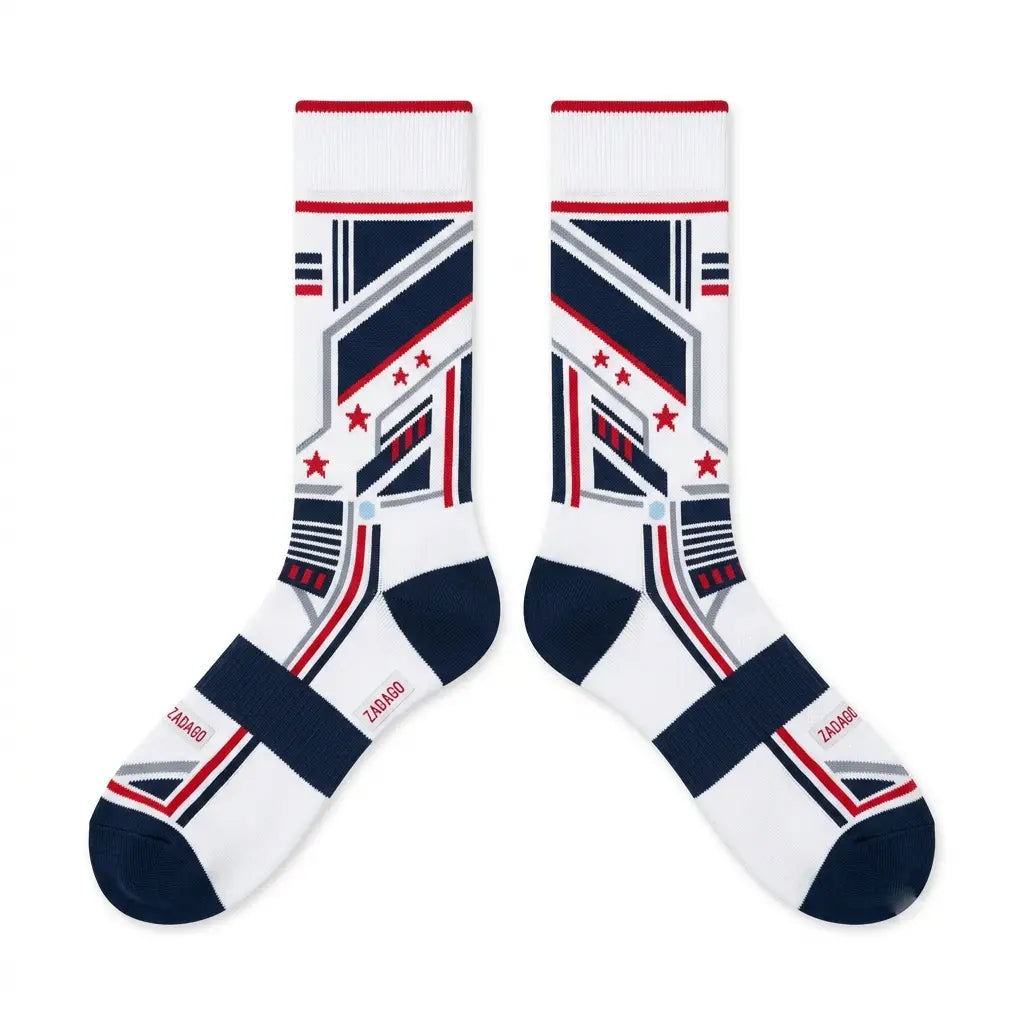 Olympic Socks – Air Jordan 6 Retro 2024 Inspired Mid-Calf Unisex Crew Socks