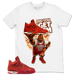 Orange Brick By Brick 4s Zadago Shirt Did You Get Em Graphic