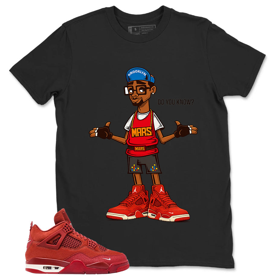Orange Brick By Brick 4s Zadago Shirt Do You Know Mars Graphic