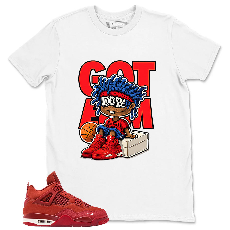 Orange Brick By Brick 4s Zadago Shirt Got 'Em Dope Graphic