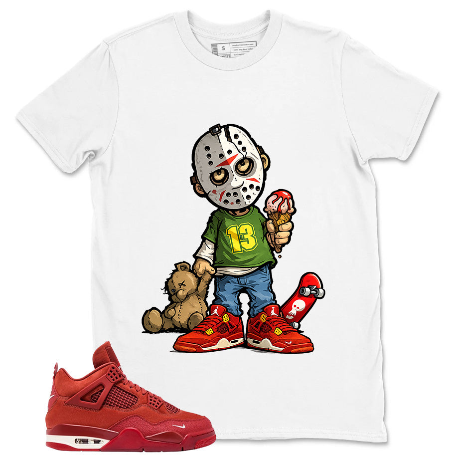 Orange Brick By Brick 4s Zadago Shirt Little Jason Graphic