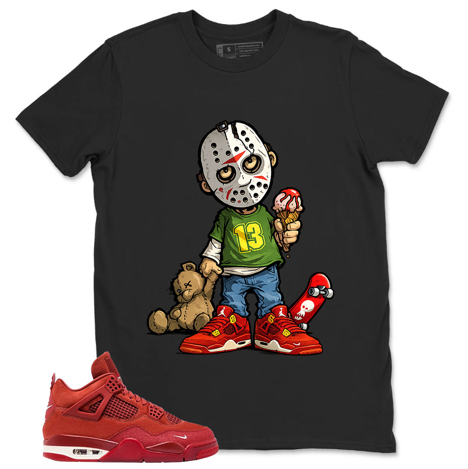 Orange Brick By Brick 4s Zadago Shirt Little Jason Graphic