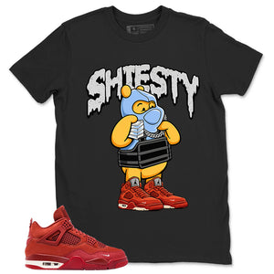 Orange Brick By Brick 4s Zadago Shirt Shiesty Pooh Graphic