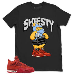 Orange Brick By Brick 4s Zadago Shirt Shiesty Pooh Graphic
