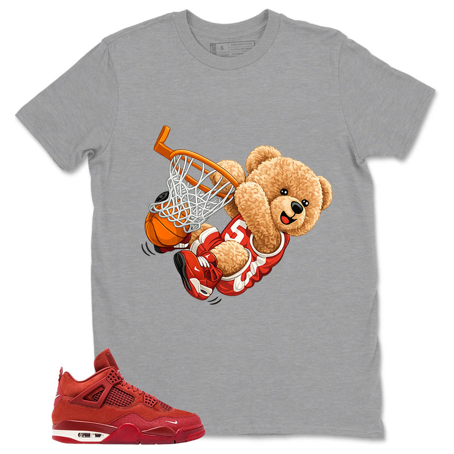Orange Brick By Brick 4s Zadago Shirt Slam Dunk Bear Graphic