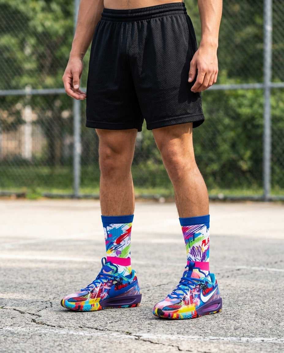 Paint Socks – GT Cut 3 Inspired Mid-Calf Unisex Crew Socks