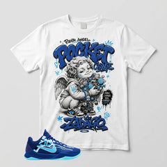 Paper Angel Pocket Change Graphic Tee - Shirt To Match Kobe 5 Protro X-Ray