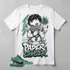 Paper Chaser Angel Graphic Tee - Shirt To Match Kobe 4 Protro Girl Dad