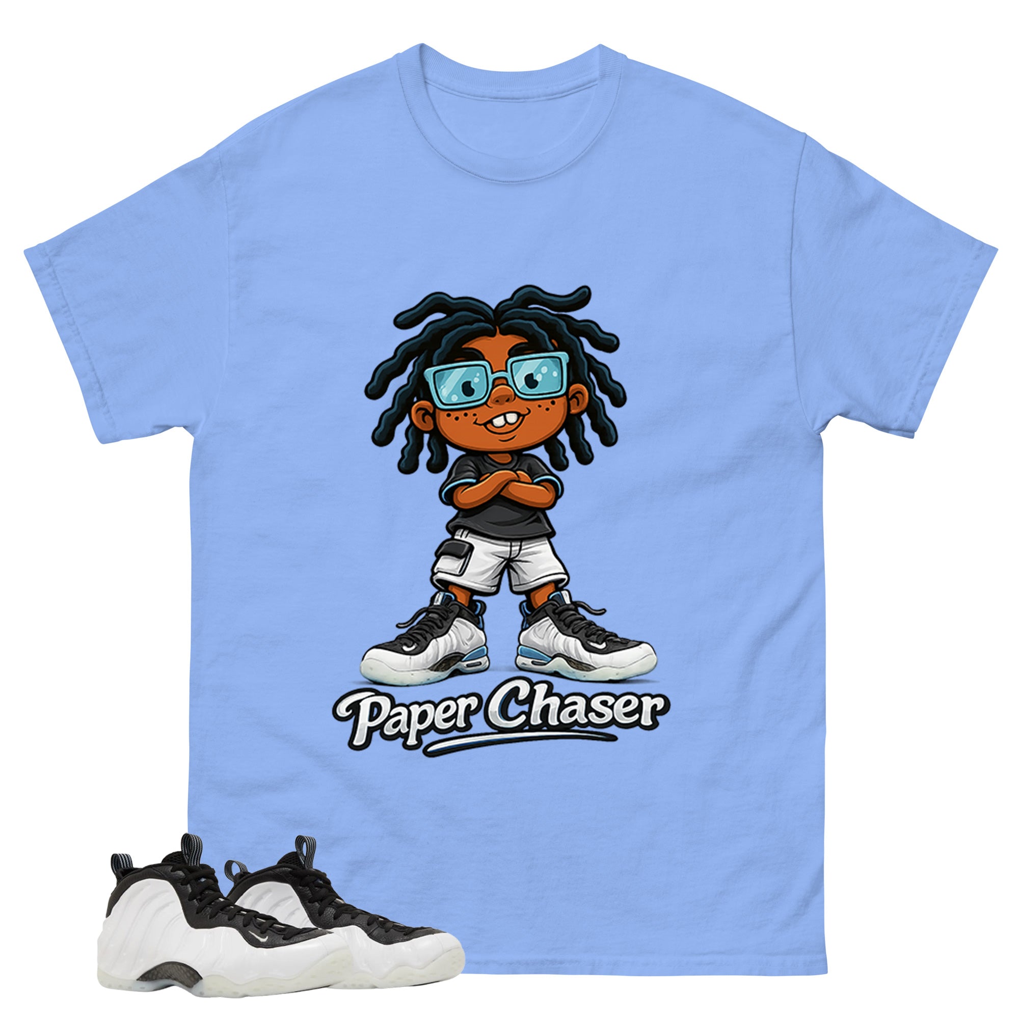 Paper Chaser Graphic Tee - Shirt to Match Air Foamposite One Penny