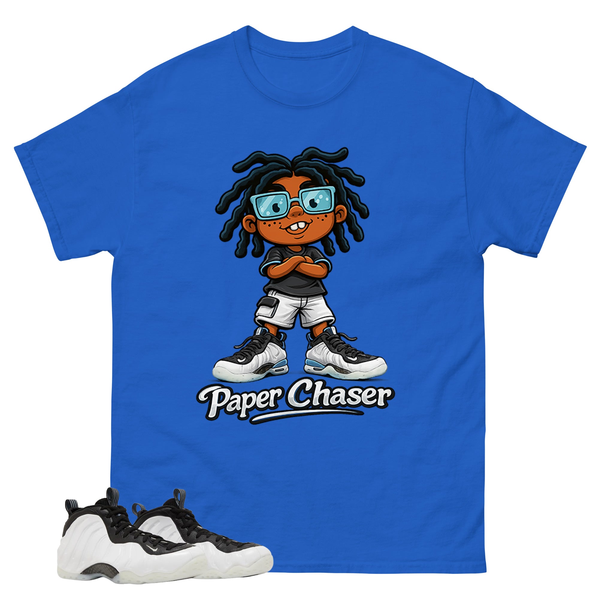 Paper Chaser Graphic Tee - Shirt to Match Air Foamposite One Penny