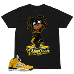Graphic Tee Paper Chaser  - Shirt to Matching 5s T23 Tokyo