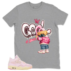 Pink Iced Carmine 4s Zadago Shirt Cool Boy Graphic
