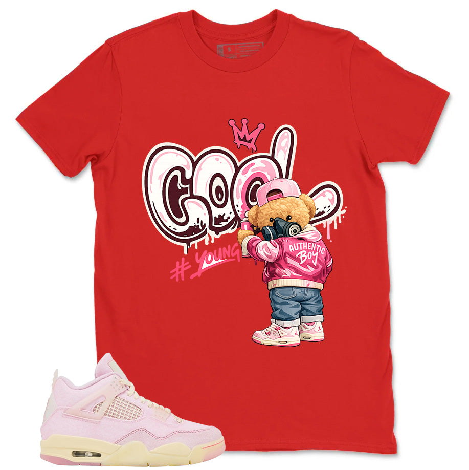 Pink Iced Carmine 4s Zadago Shirt Cool Boy Graphic