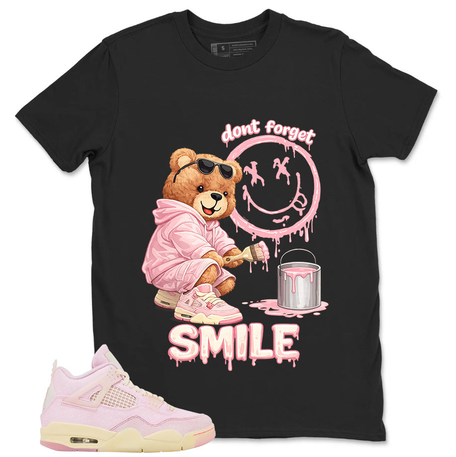 Pink Iced Carmine 4s Zadago Shirt Don't Forget Smile Graphic