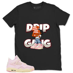 Pink Iced Carmine 4s Zadago Shirt Drip Gang Graphic