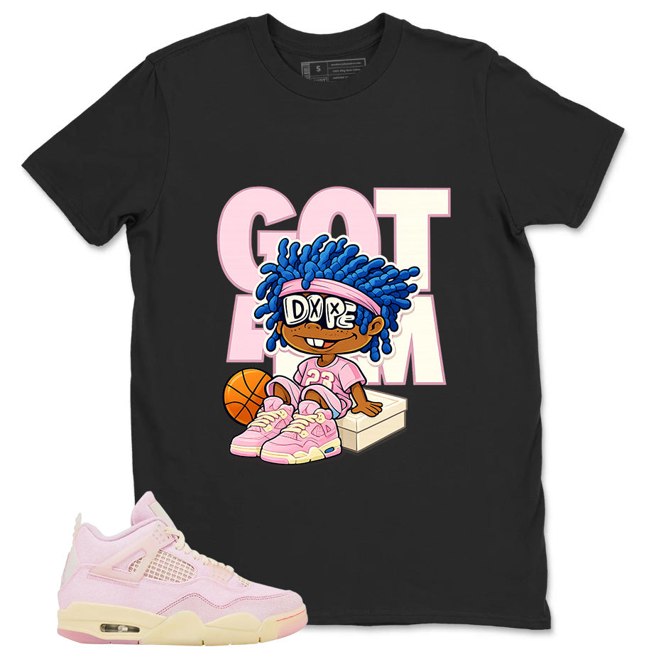 Pink Iced Carmine 4s Zadago Shirt Got 'Em Dope Graphic