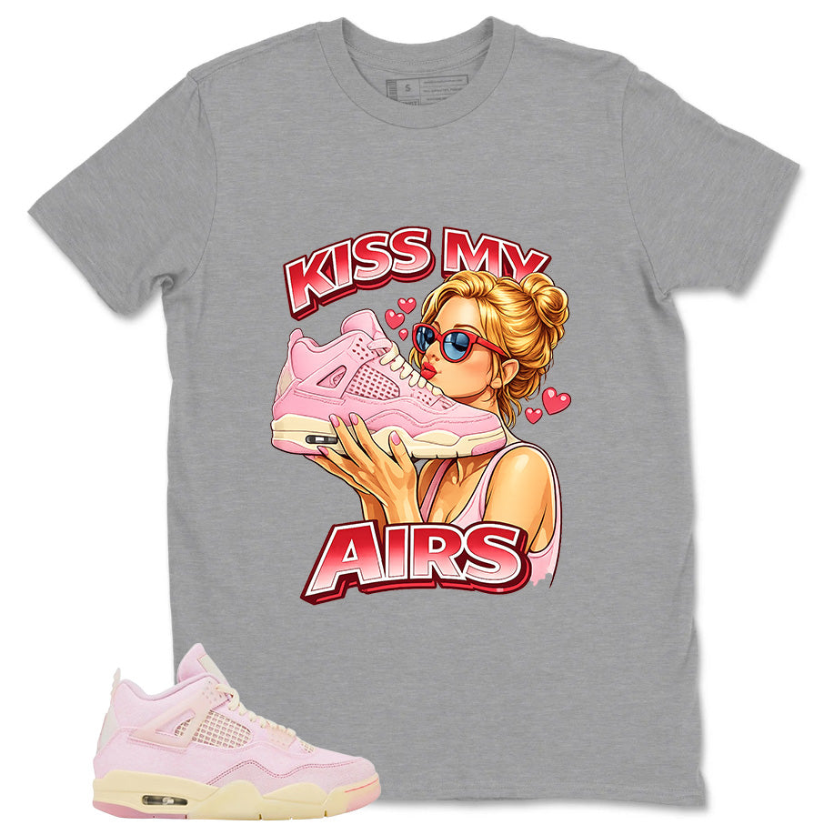Pink Iced Carmine 4s Zadago Shirt Kiss My Airs Graphic