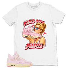 Pink Iced Carmine 4s Zadago Shirt Kiss My Airs Graphic